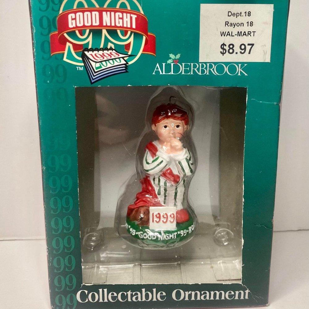 Vintage 1999 Limited Edition Alderbrook Collectable Christmas Ornament